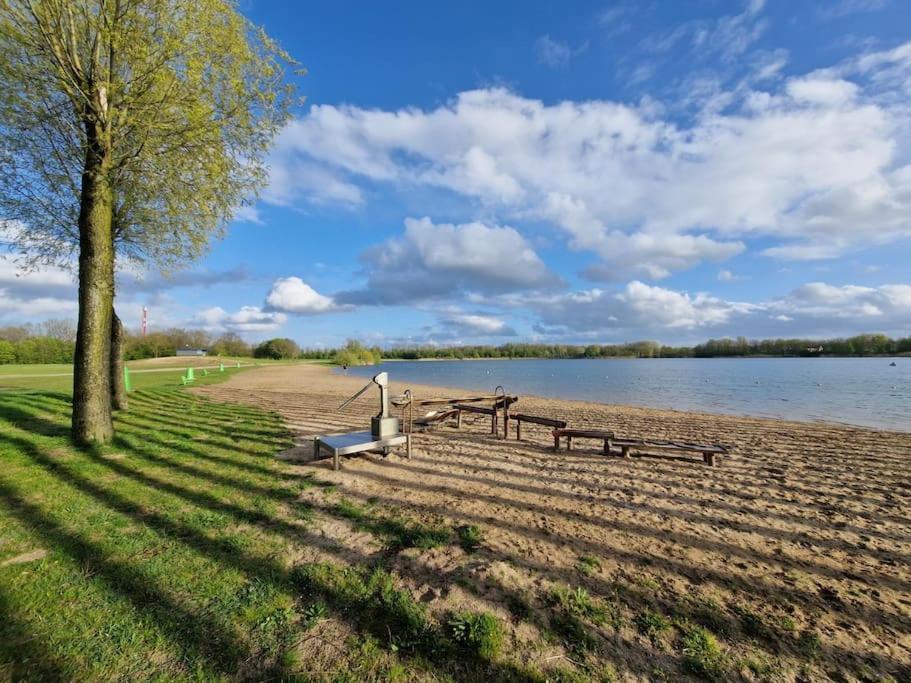 Luxe Vakantiehuisje - Sauna - Natuur - Strand Ewijk Bagian luar foto